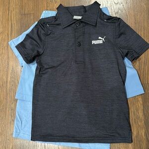 NWT Puma 3 piece set: 2 shirts, 1 pairs shorts, size 4T